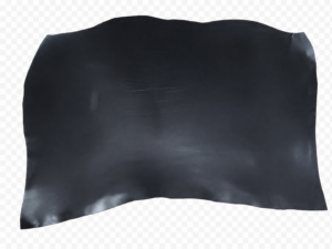 Cuello de Vaquetilla Color Negro Bombeado 3,0 mm