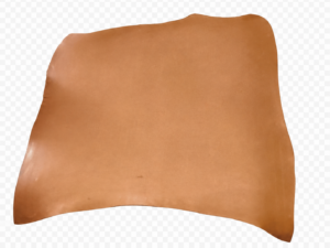 Cuello de Vaquetilla Engrasado color Avellana  3,0 mm